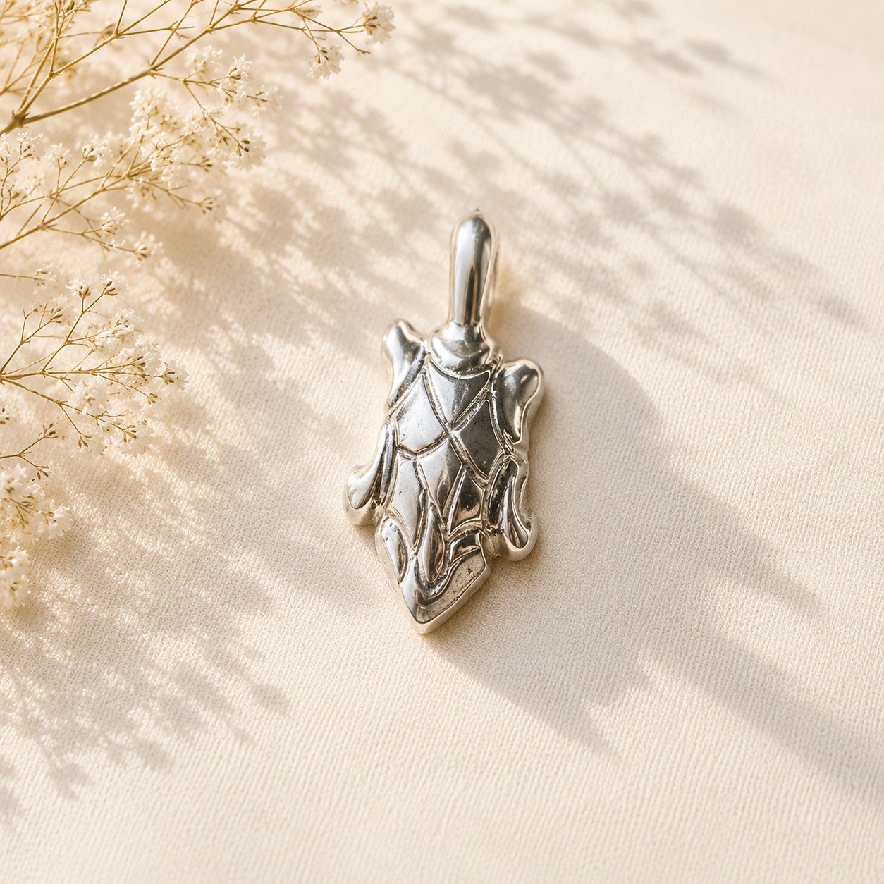 Silver tortoise  (kachua)