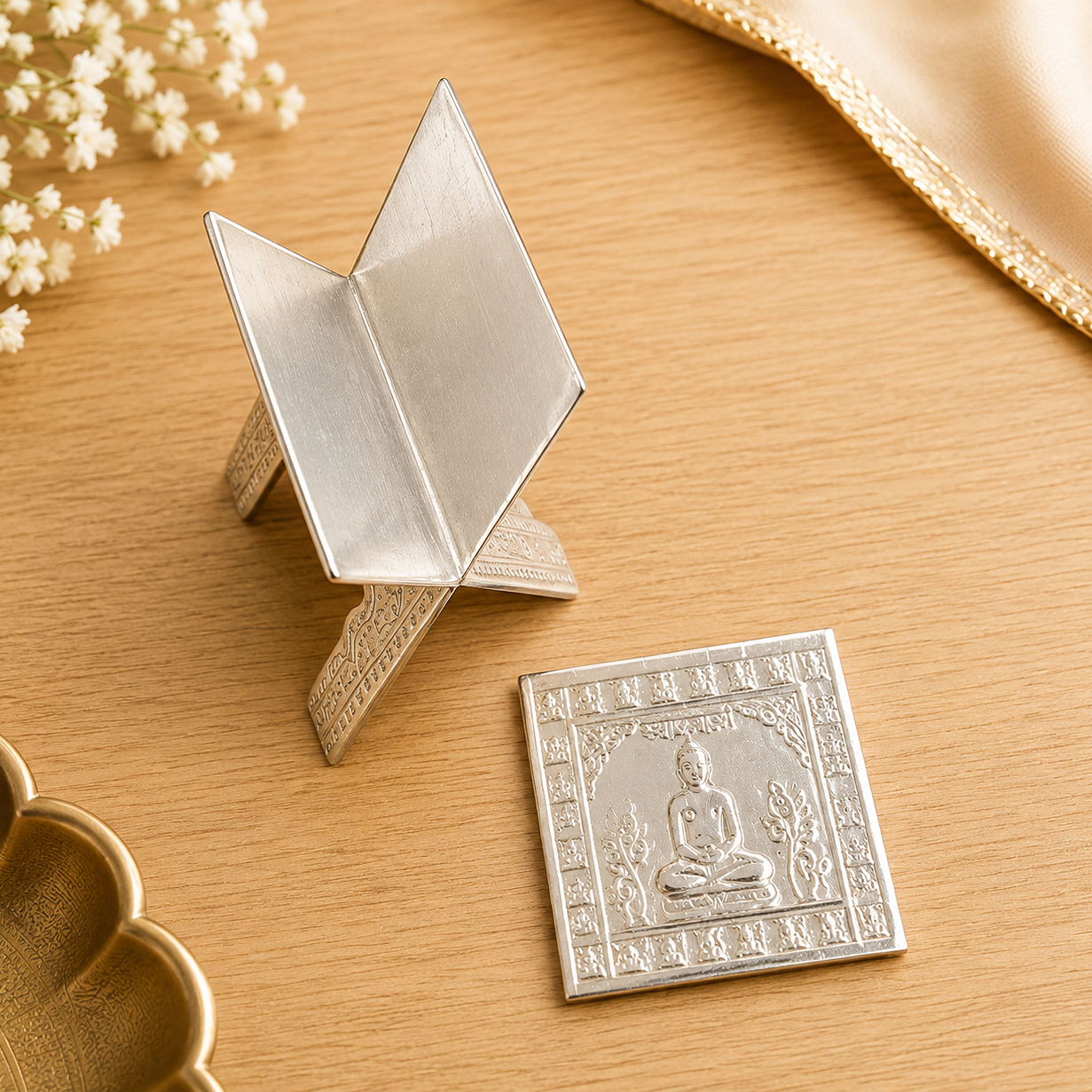 silver religious books  paath     chalisa
