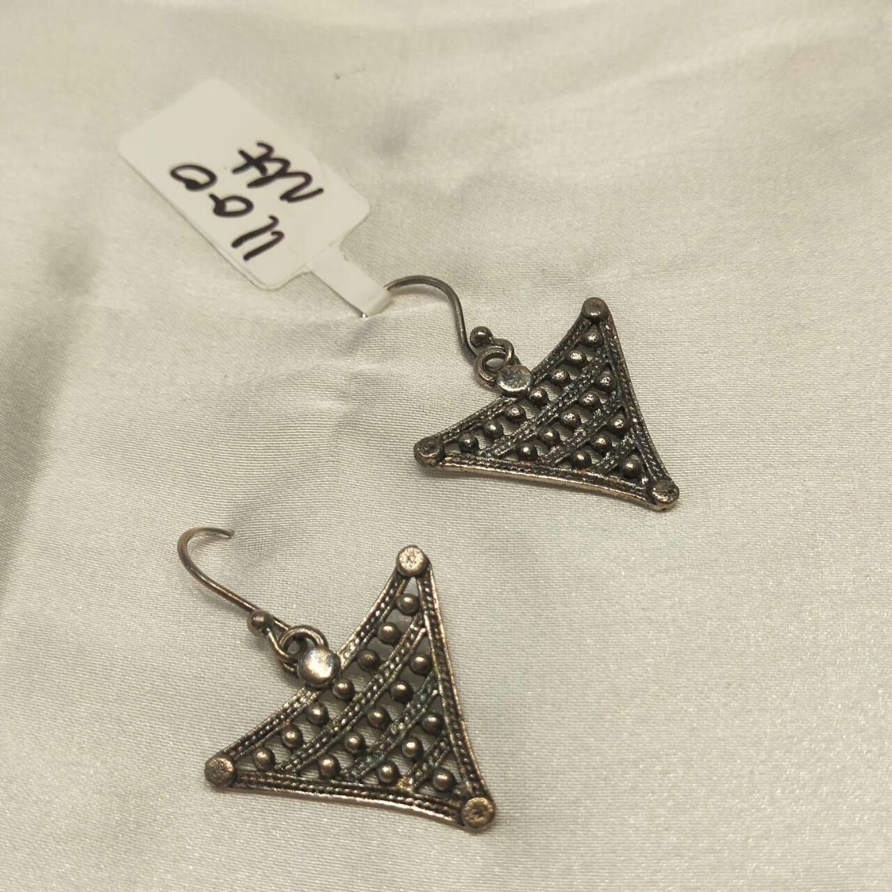 iconic silver antique earrings 