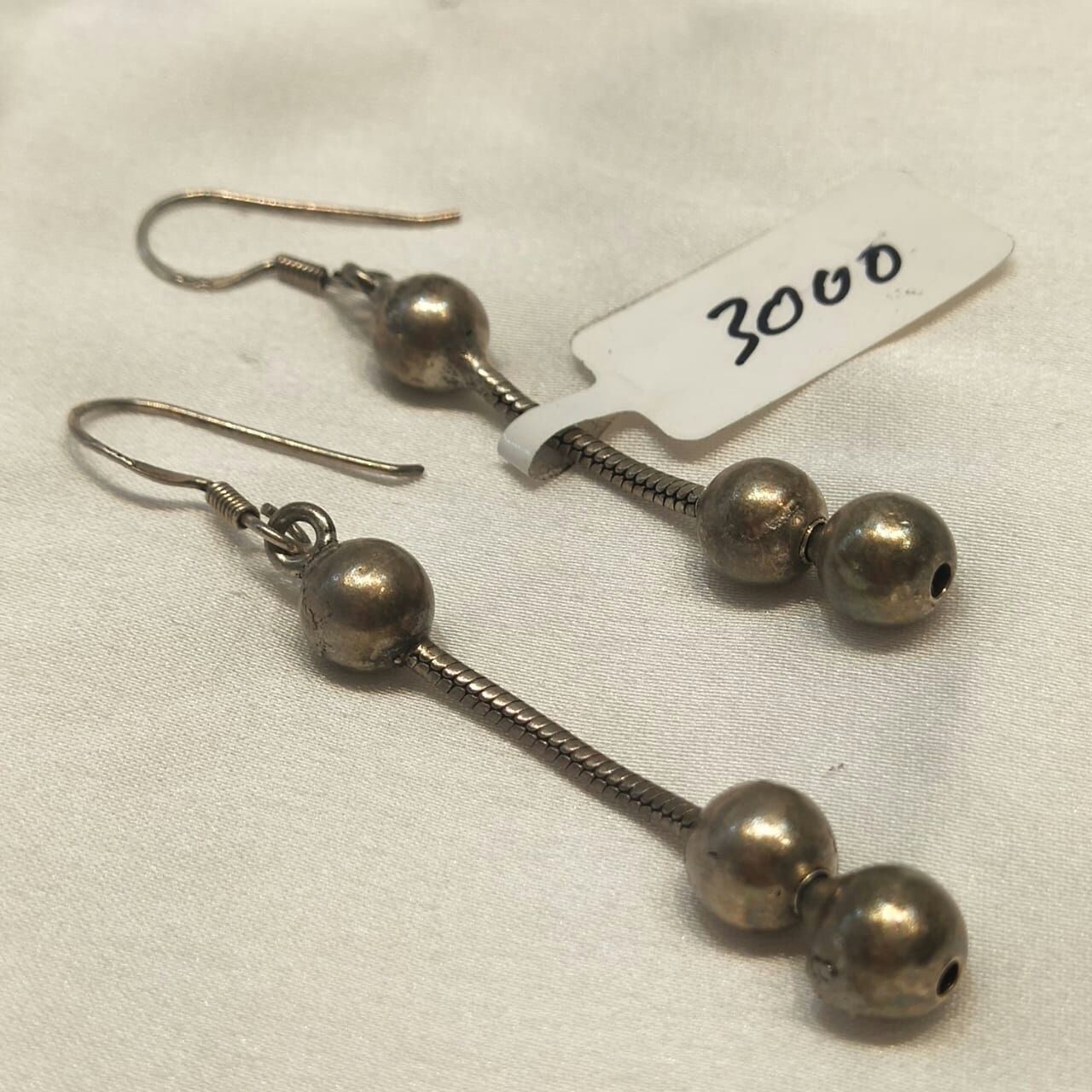 iconic silver antique earrings 