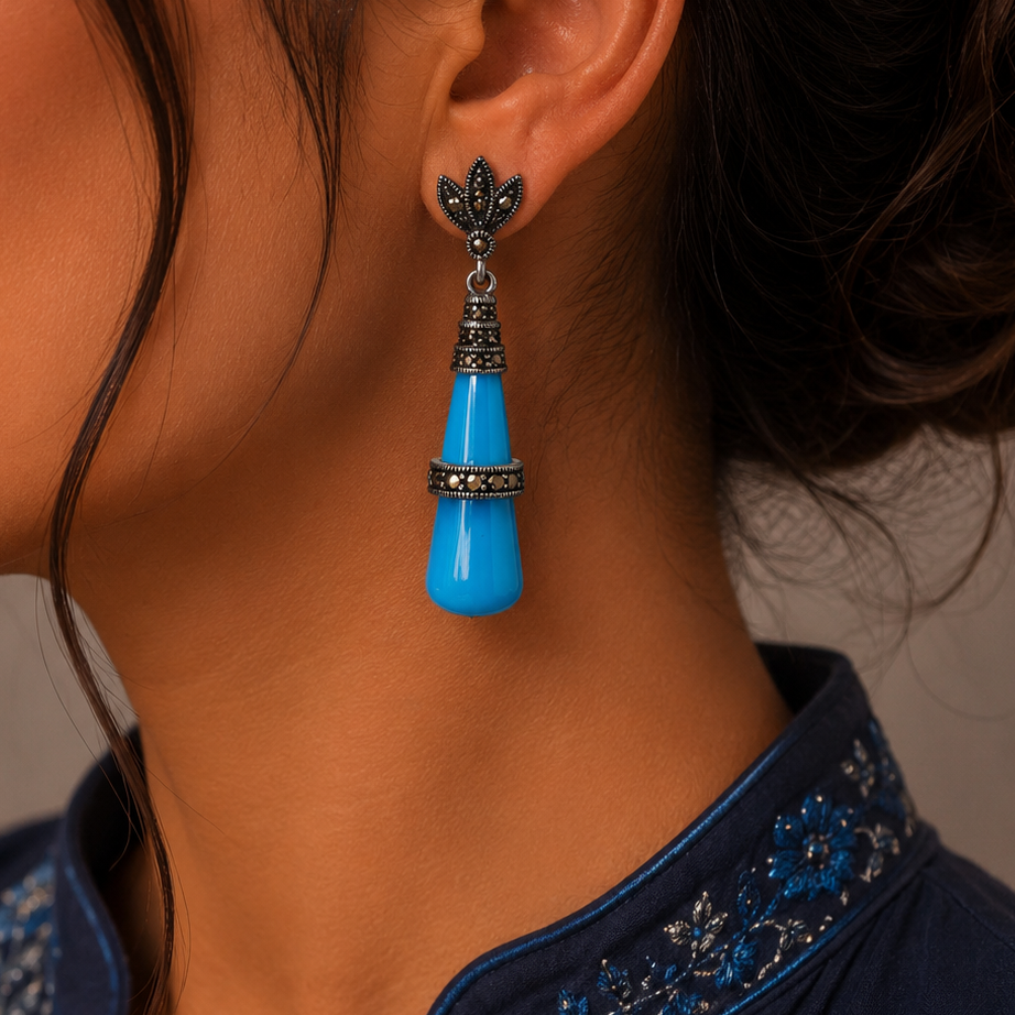 OXIDISED EARRINGS