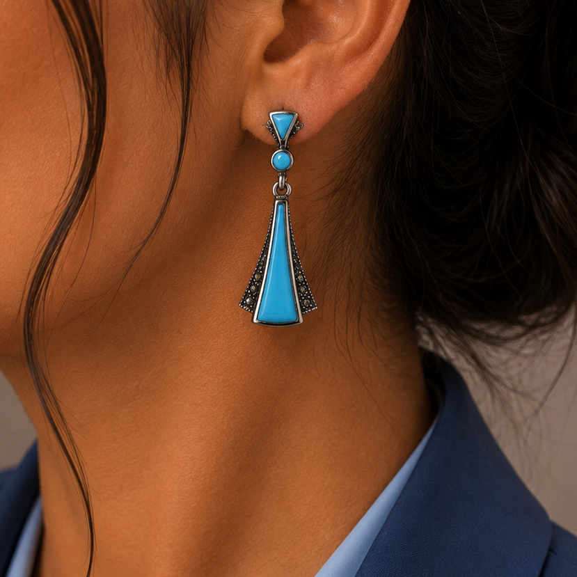 OXIDISED EARRINGS