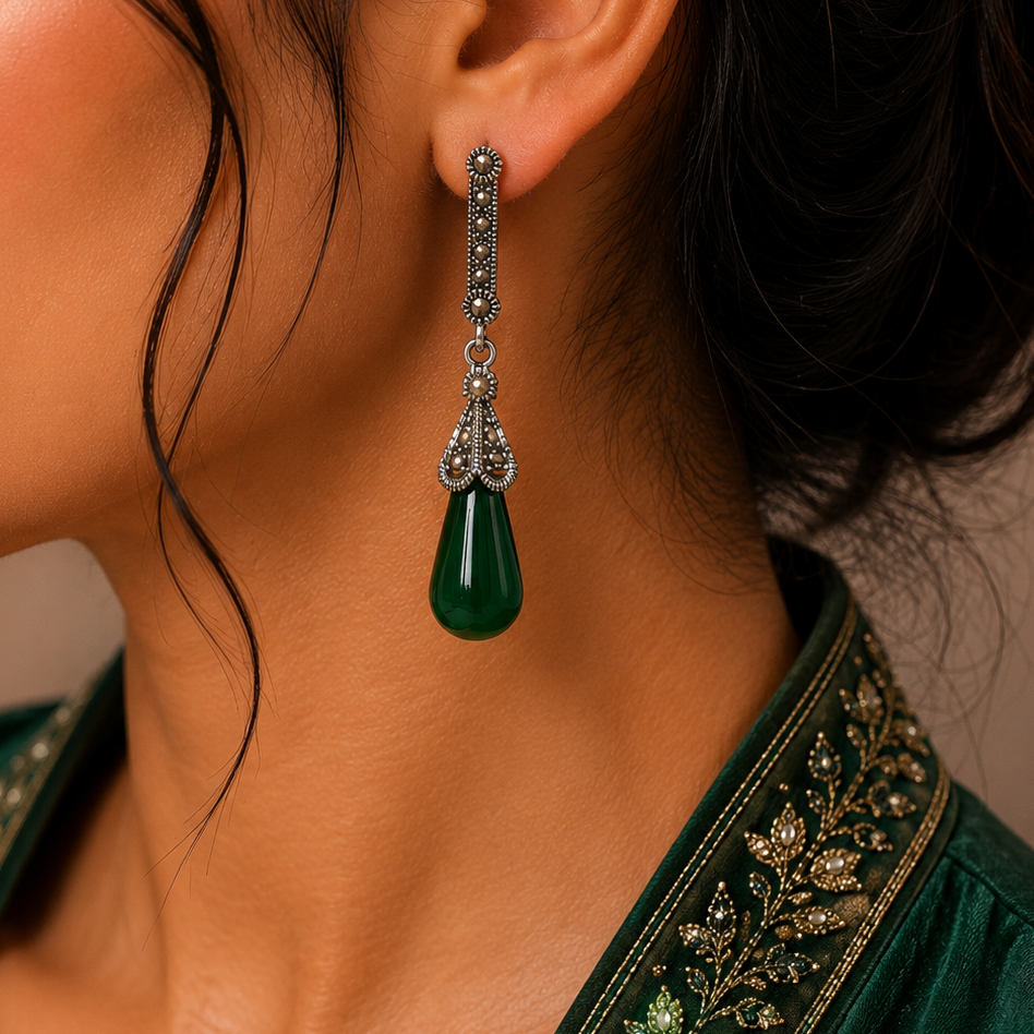 OXIDISED EARRINGS
