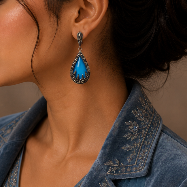 OXIDISED EARRINGS