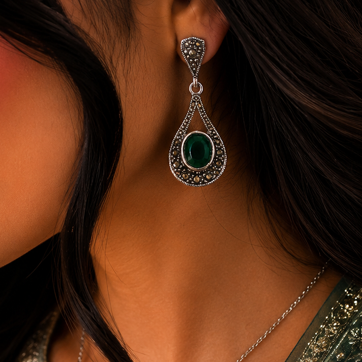OXIDISED EARRINGS