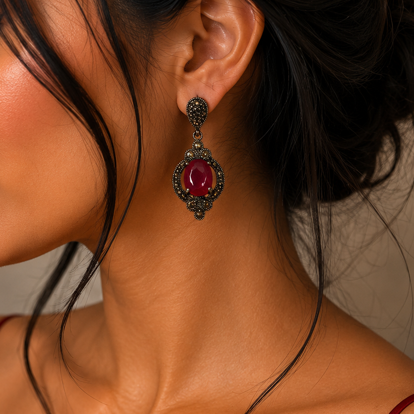 OXIDISED EARRINGS