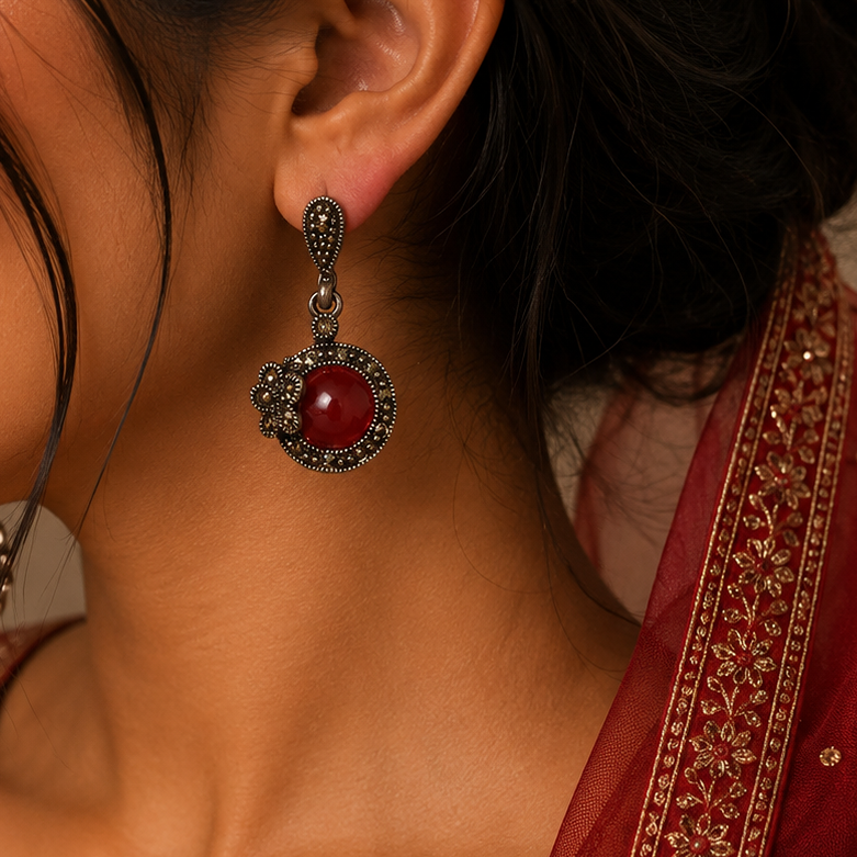 OXIDISED EARRINGS