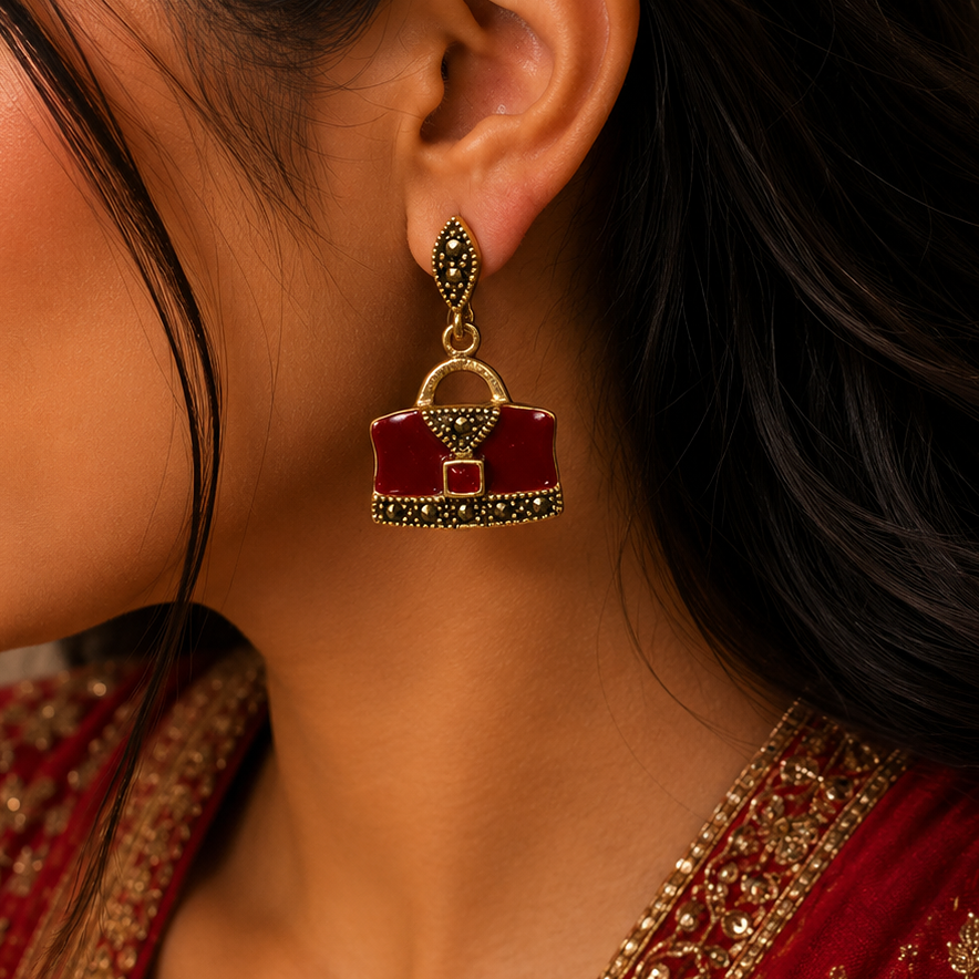 OXIDISED EARRINGS