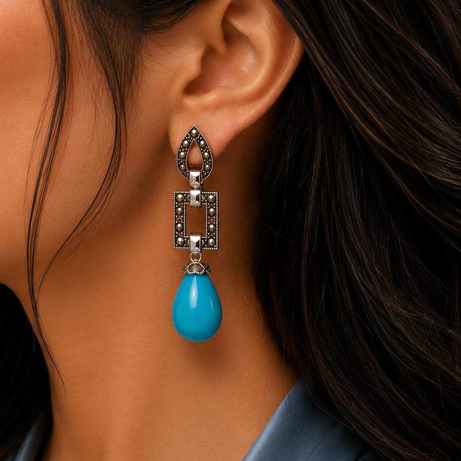OXIDISED EARRINGS