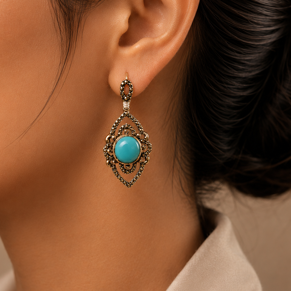 OXIDISED EARRINGS