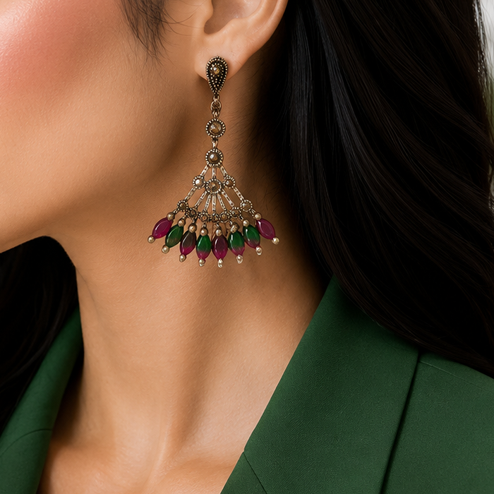 OXIDISED EARRINGS