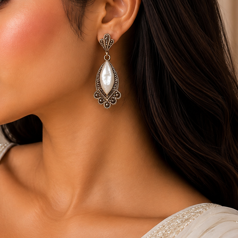 OXIDISED EARRINGS