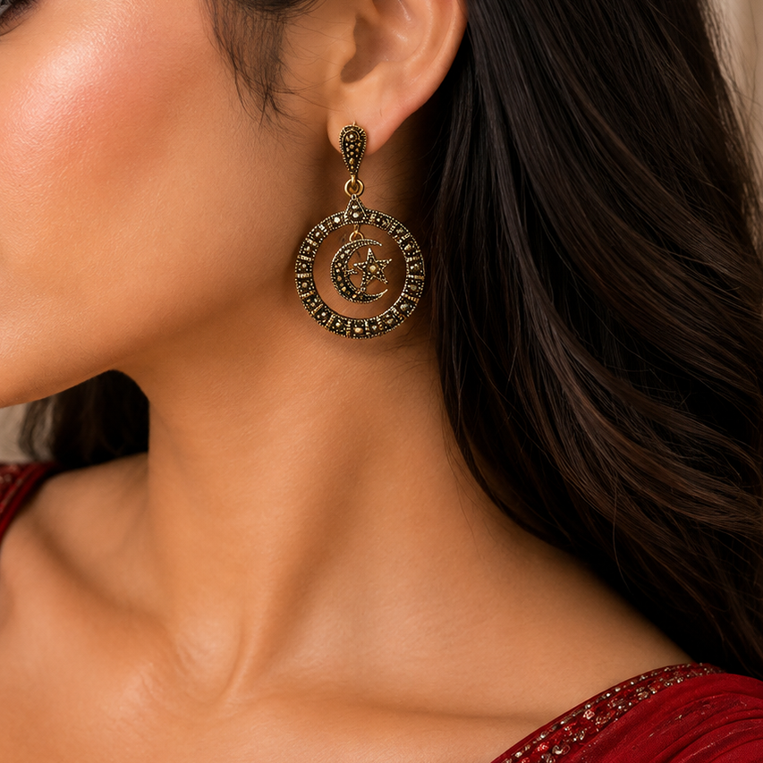 OXIDISED EARRINGS