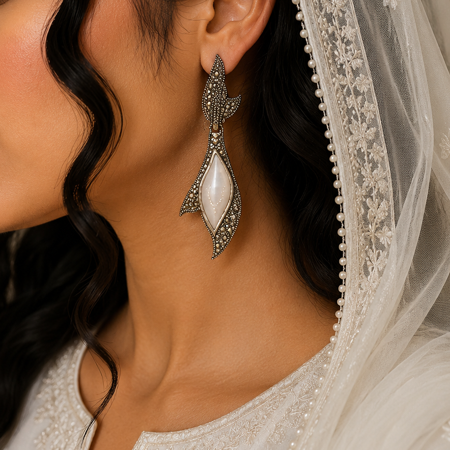 OXIDISED EARRINGS