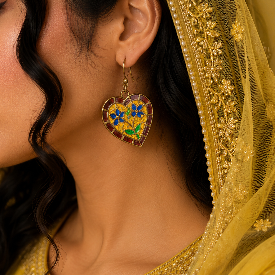 OXIDISED EARRINGS