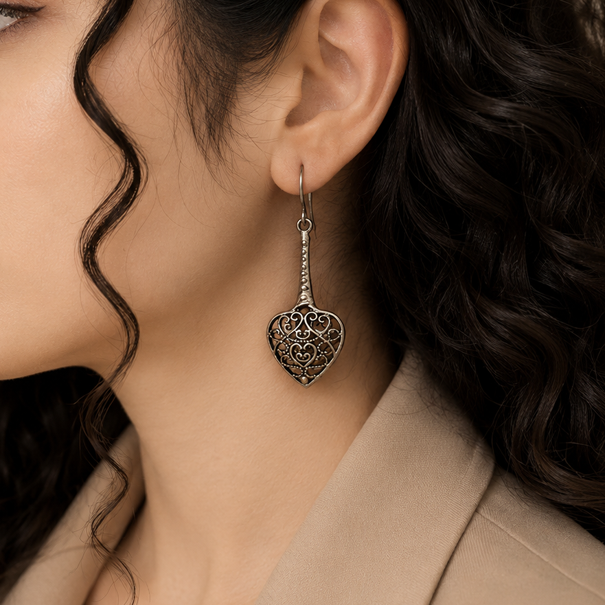 OXIDISED EARRINGS