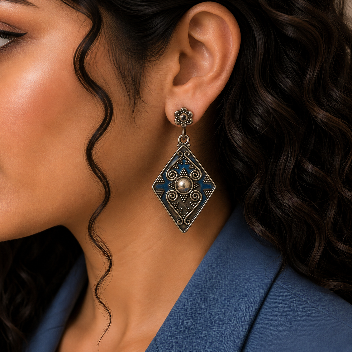 OXIDISED EARRINGS