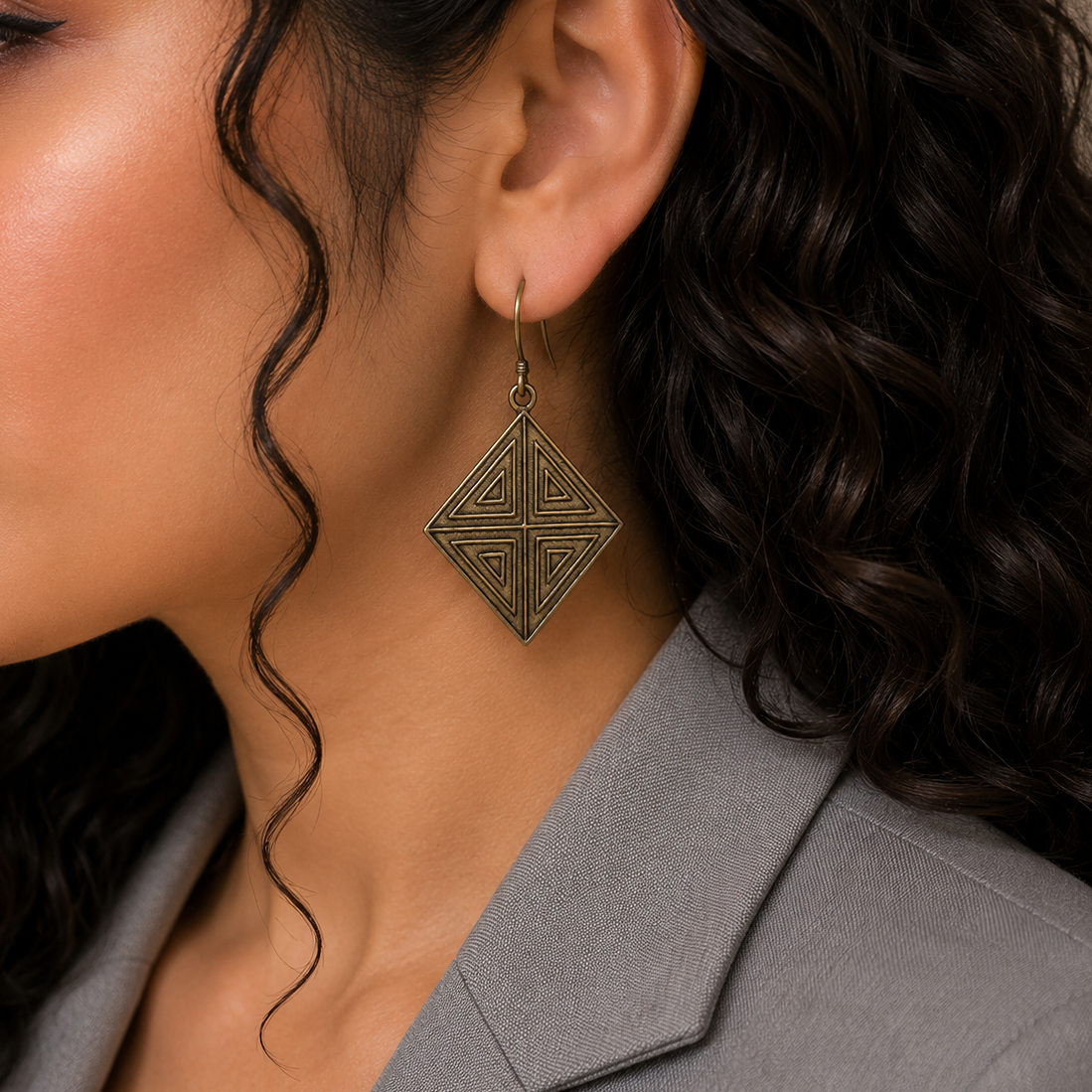OXIDISED EARRINGS