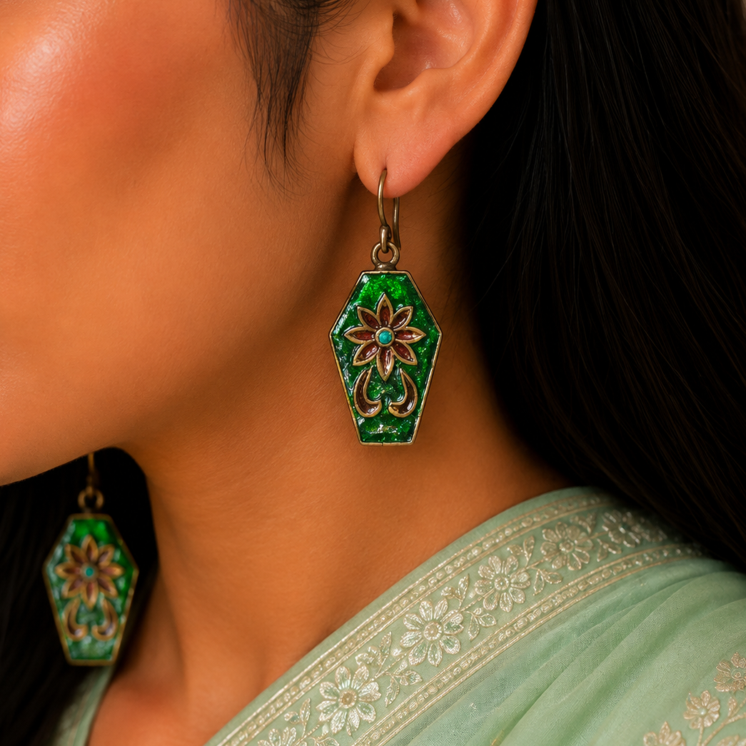 OXIDISED EARRINGS