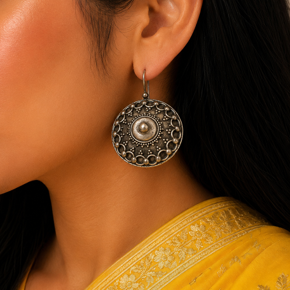 OXIDISED EARRINGS