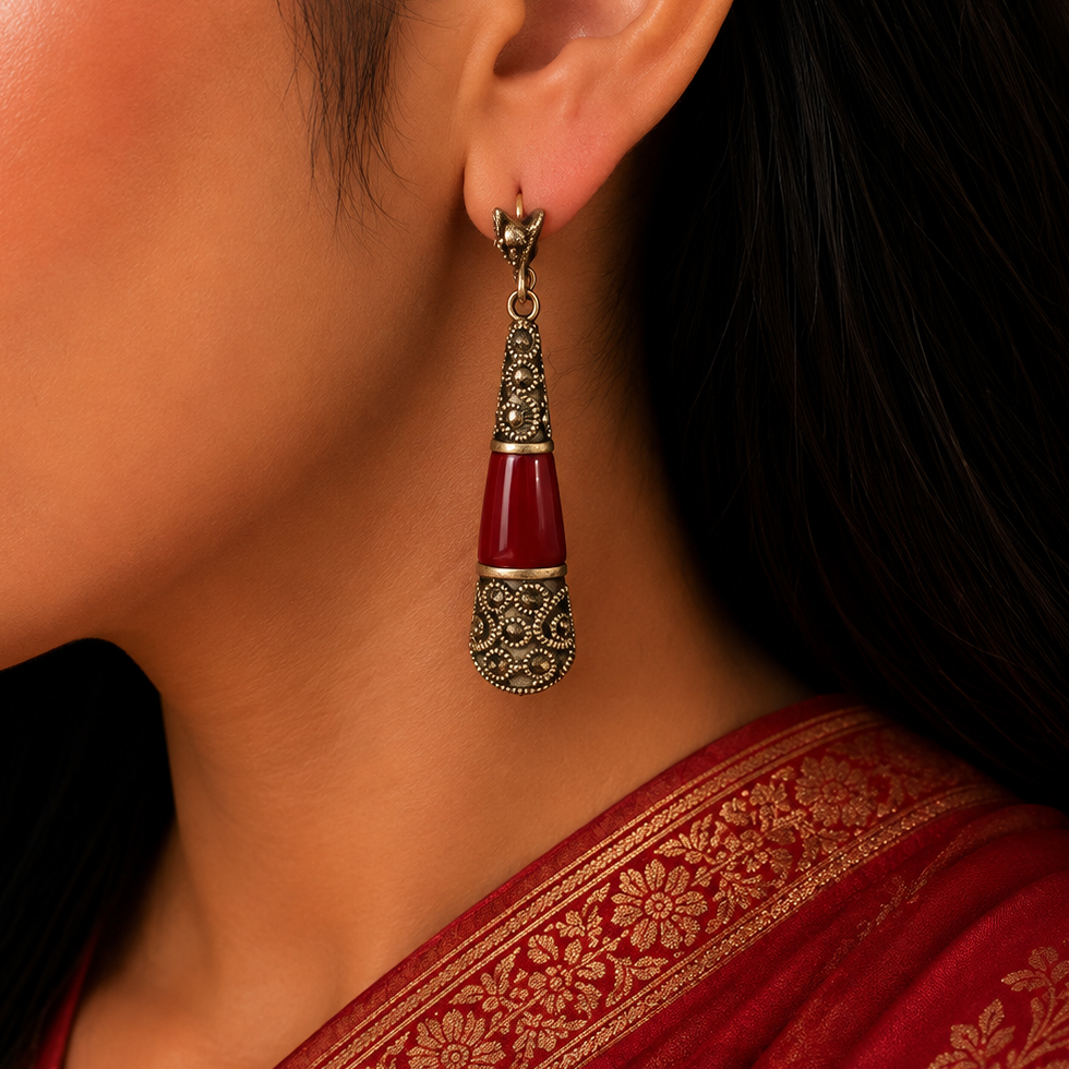 OXIDISED EARRINGS