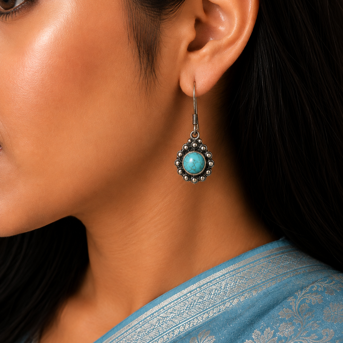 OXIDISED EARRINGS