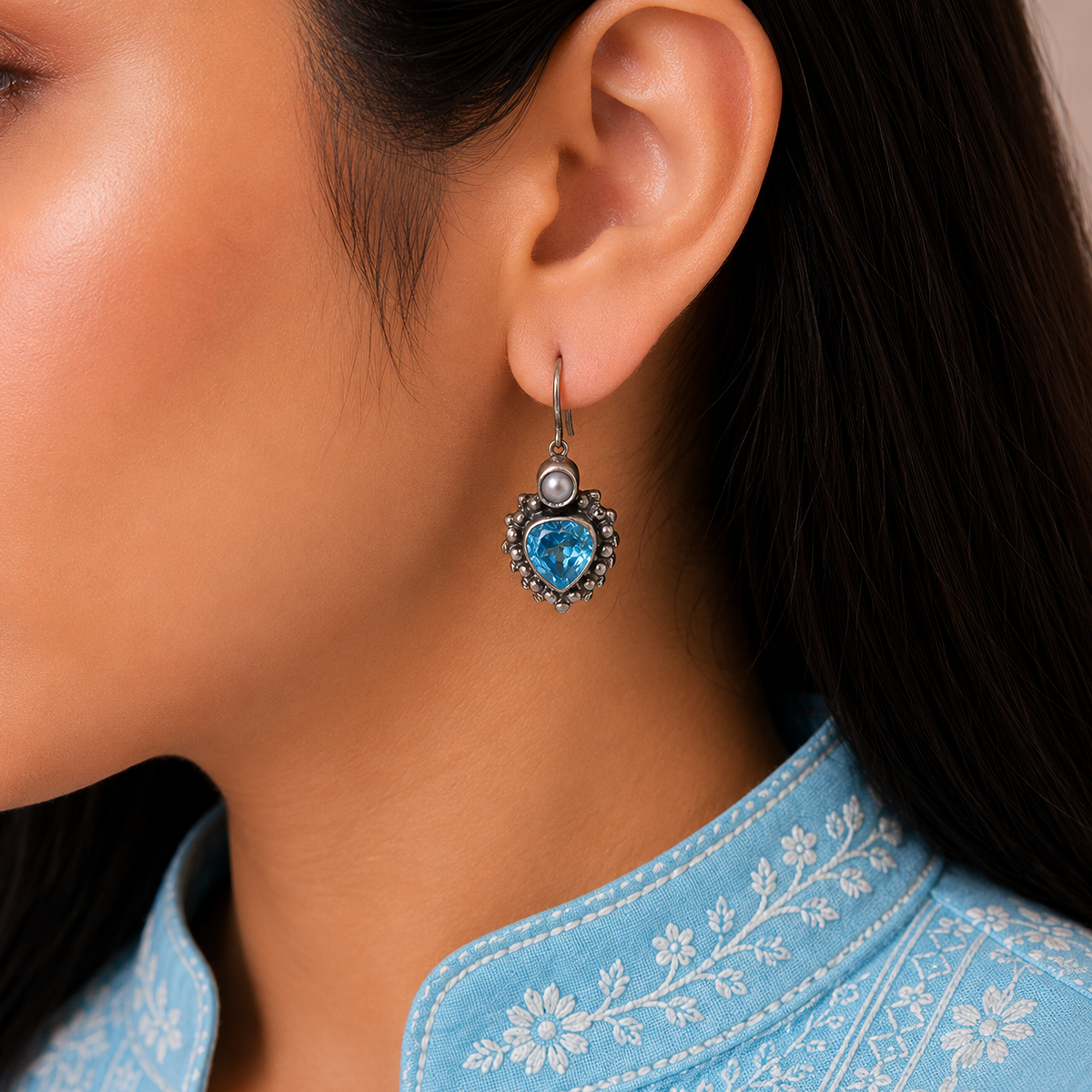 OXIDISED EARRINGS