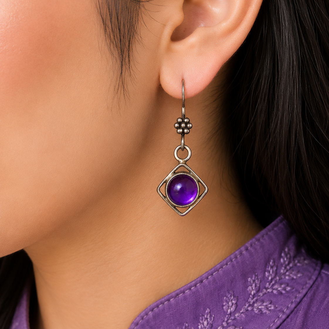 OXIDISED EARRINGS