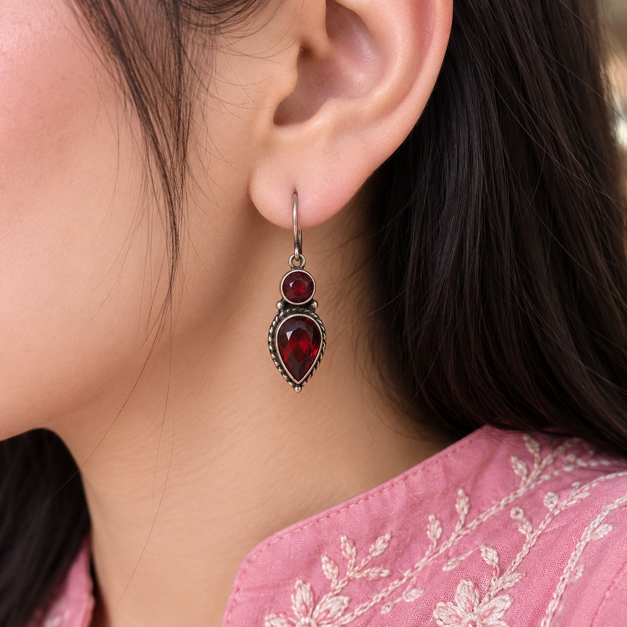 OXIDISED EARRINGS