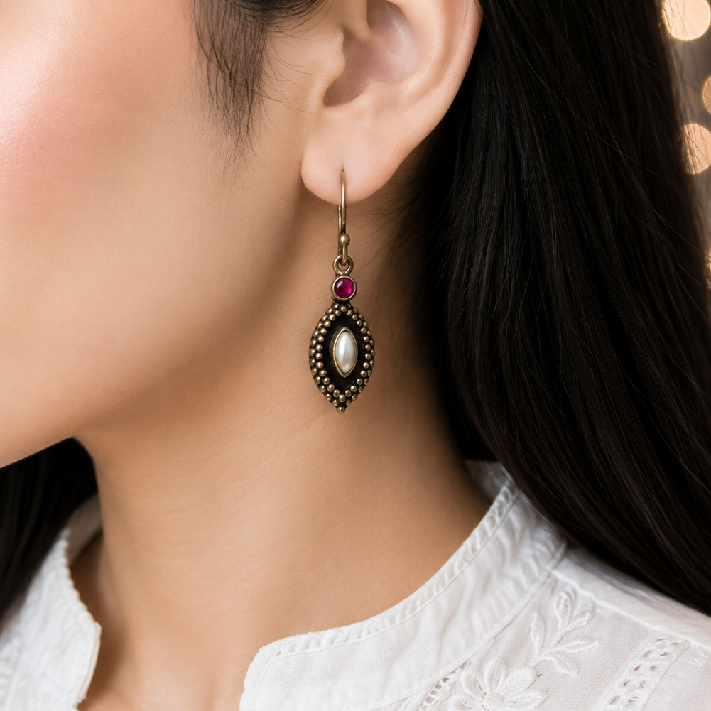 OXIDISED EARRINGS