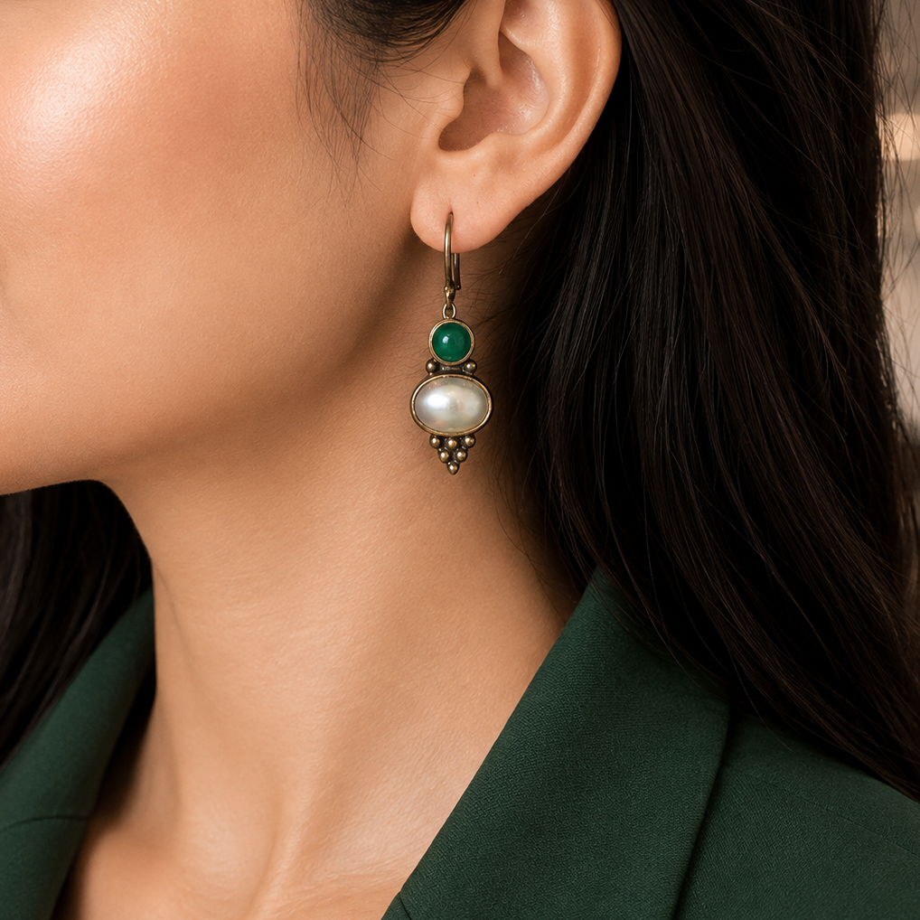 OXIDISED EARRINGS