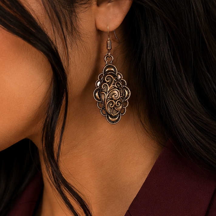 OXIDISED EARRINGS