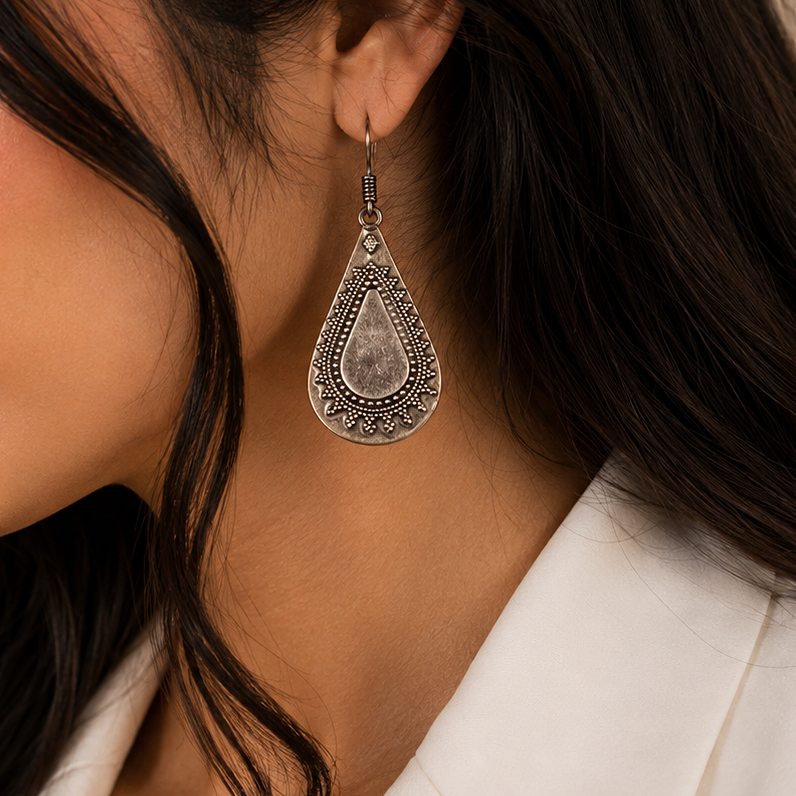 OXIDISED EARRINGS