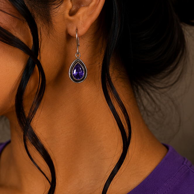 OXIDISED EARRINGS