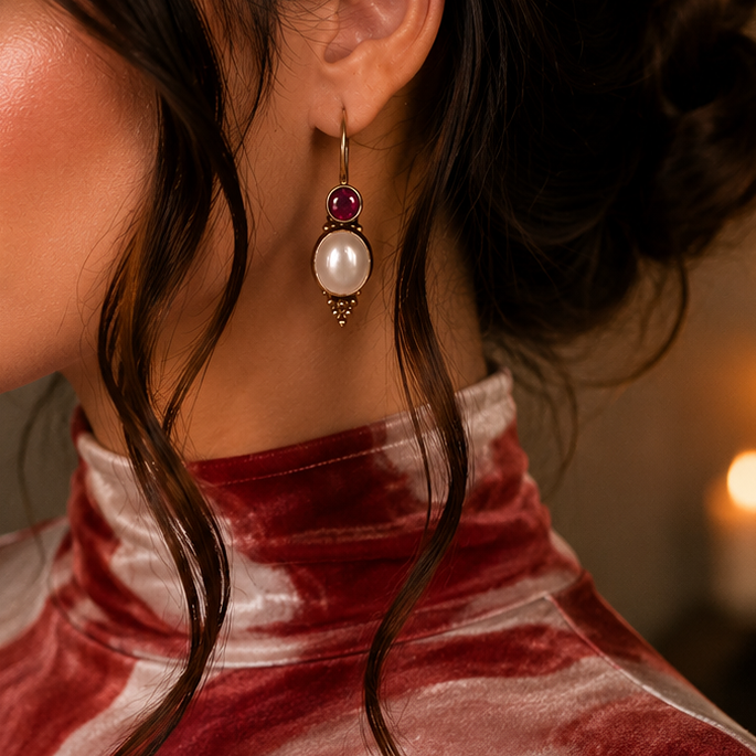 OXIDISED EARRINGS