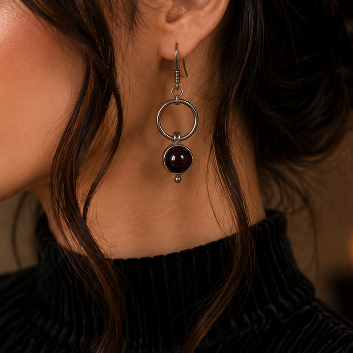 OXIDISED EARRINGS