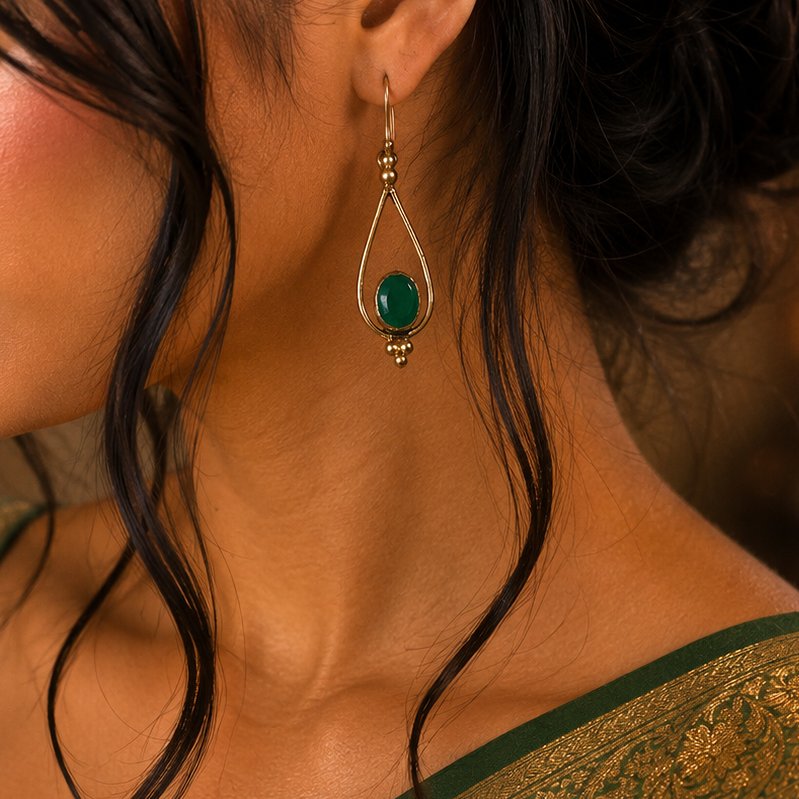 OXIDISED EARRINGS