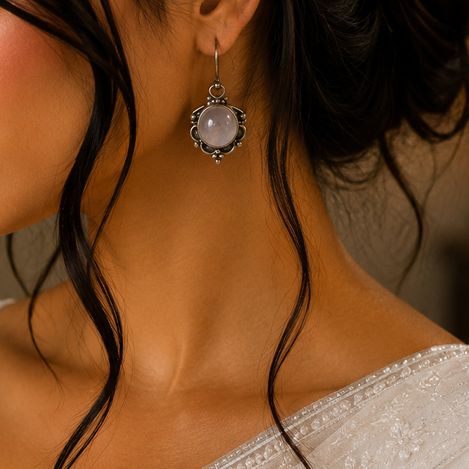 OXIDISED EARRINGS