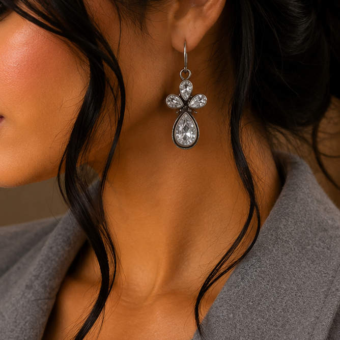 OXIDISED EARRINGS