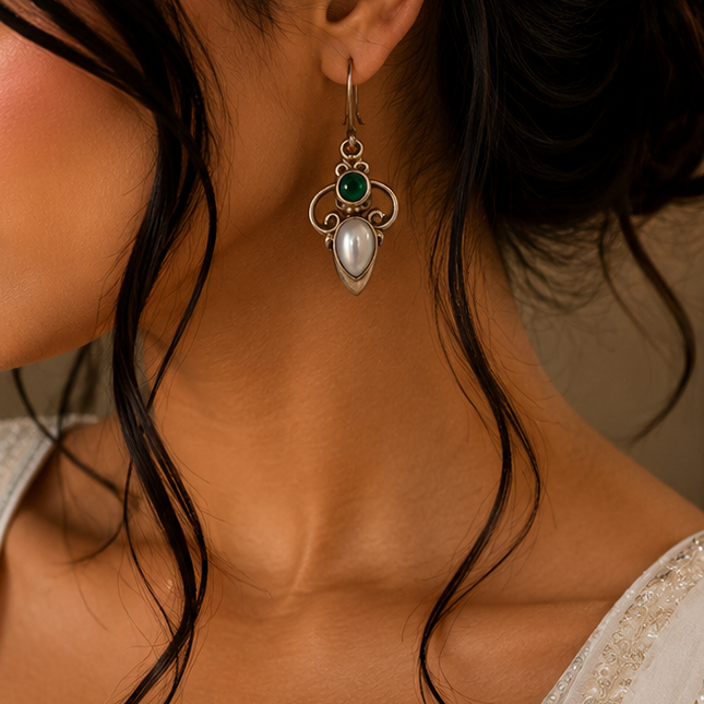 OXIDISED EARRINGS