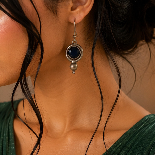 OXIDISED EARRINGS