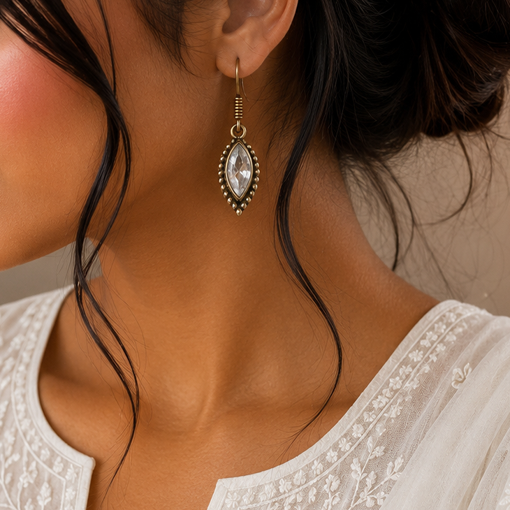 OXIDISED EARRINGS