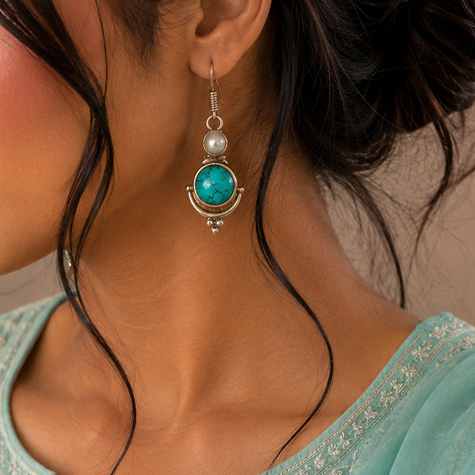 OXIDISED EARRINGS