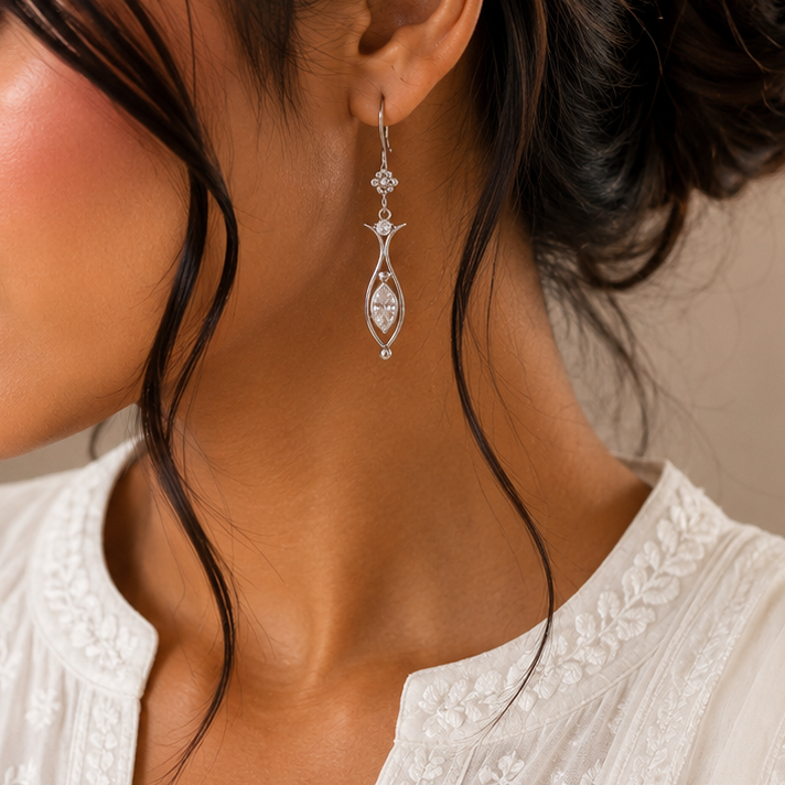 OXIDISED EARRINGS