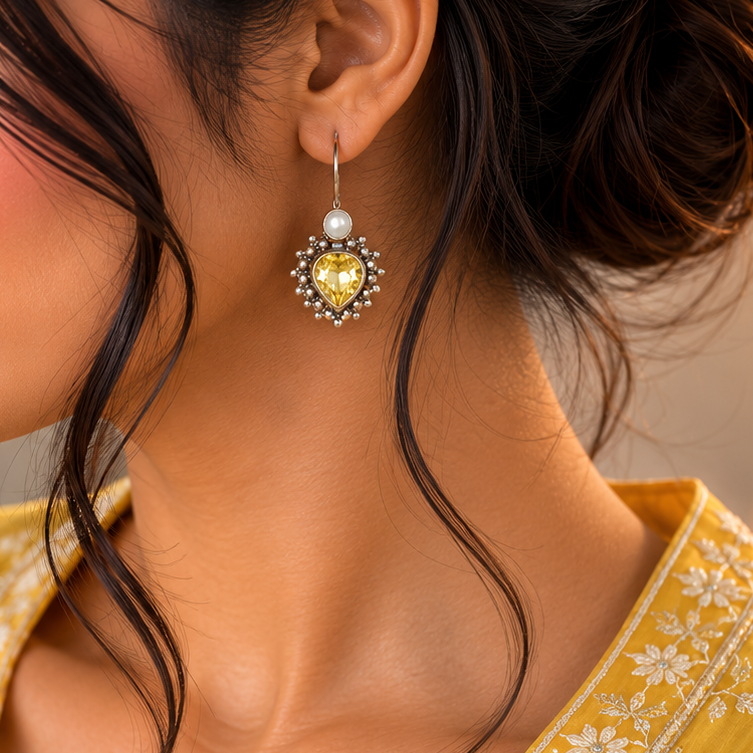 OXIDISED EARRINGS
