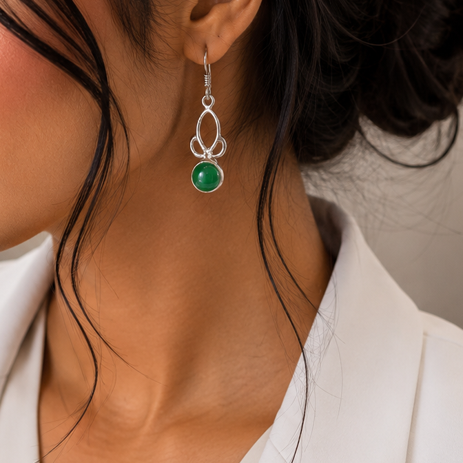OXIDISED EARRINGS