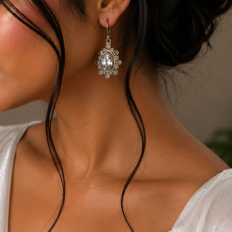OXIDISED EARRINGS