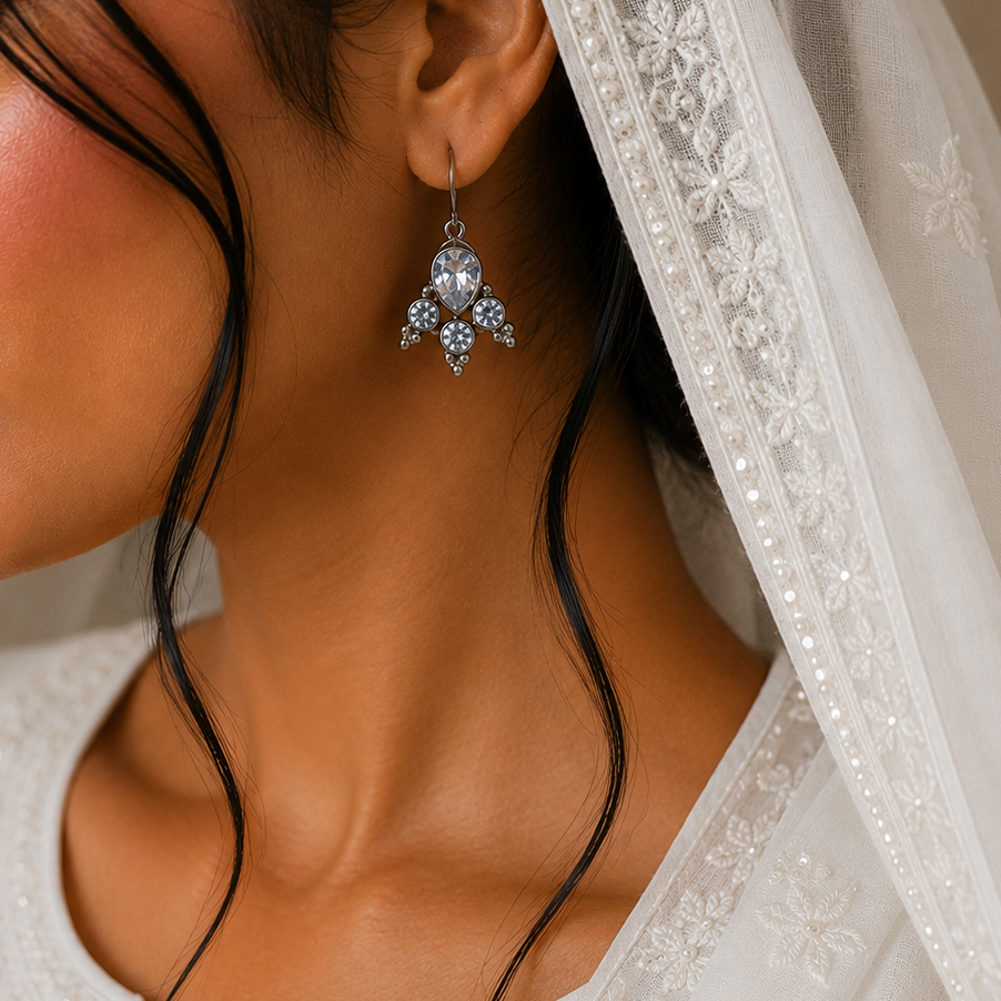 OXIDISED EARRINGS