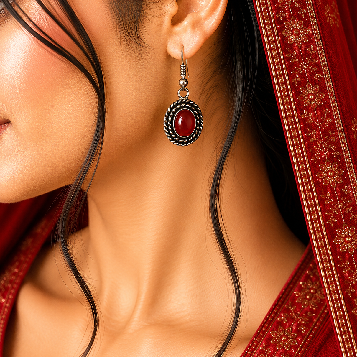 OXIDISED EARRINGS