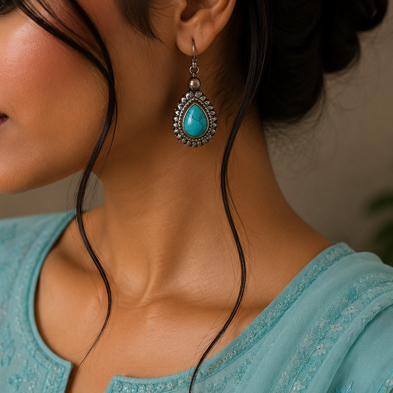 OXIDISED EARRINGS